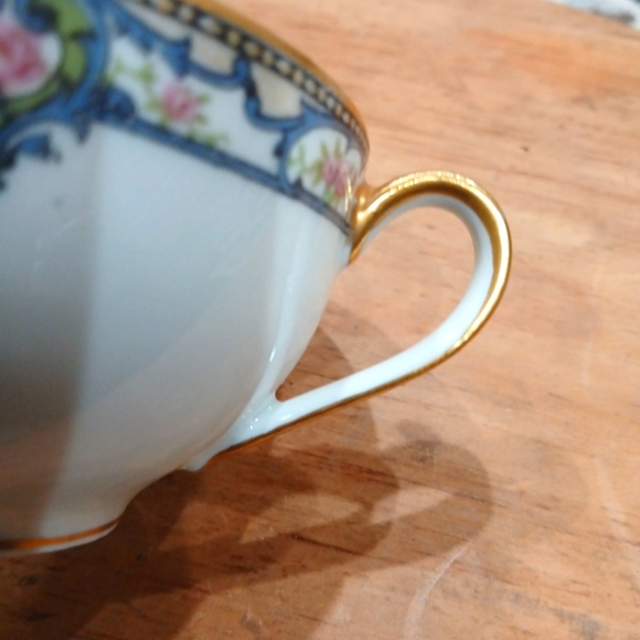 Theodore Haviland French Limoges Troy Schleiger Tea Cups Set Of 2- EUC - Picture 2 of 14